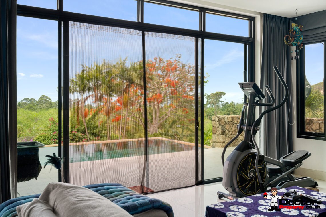 2 Bedroom and 3 Bedroom Villa with Sea View in Bang Makham, Koh Samui –  For Sale